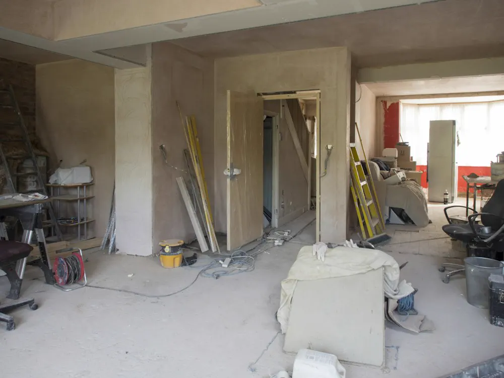 Fase de instalaciones en la obra